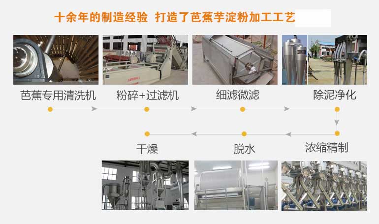 芭蕉芋淀粉設(shè)備